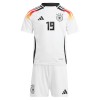 Original Trikotsatz Deutschland Sane 19 Heimtrikot EURO 2024 Für Kinder